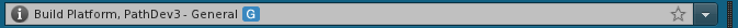 Second Life URL Bar with Up-to-Date NavMesh Icon