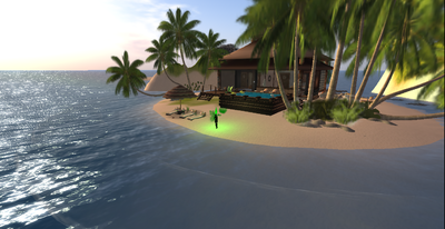 Tropical Beach Paradise - Second Life Wiki