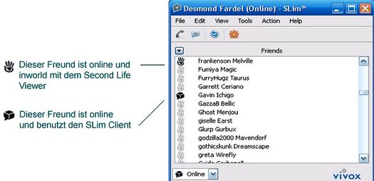 Linden Lab Offiziell:Der SLim-Client - Second Life Wiki